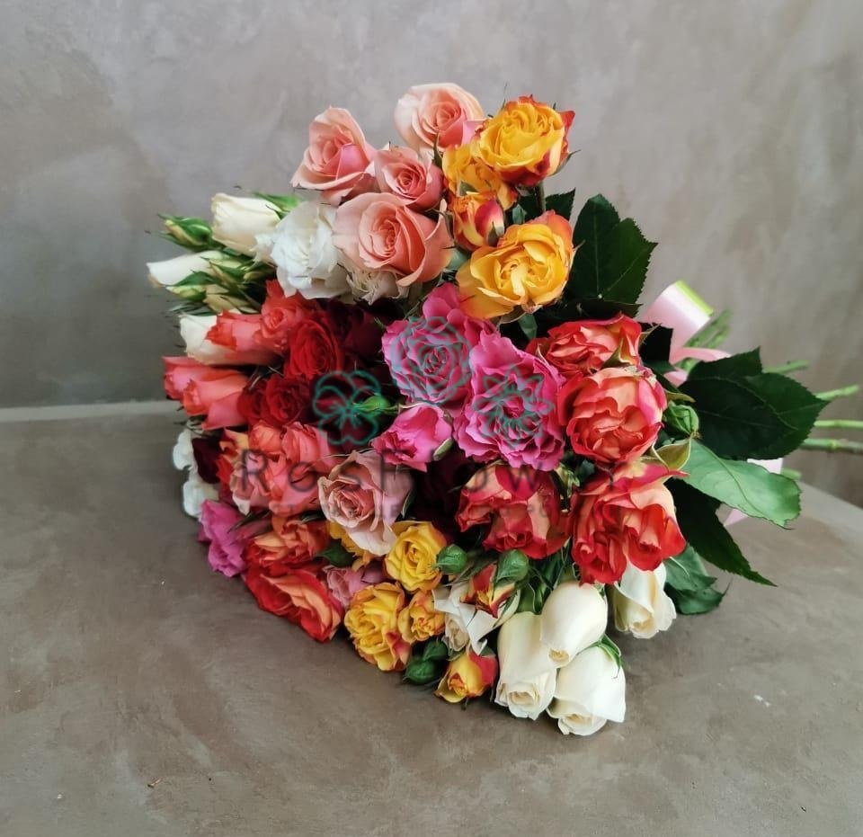 Букет цветов из: Розы в Чернышковский