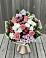 Букет цветов из: Альстромерии, Гвоздики, Розы и Хризантемы в Чернышковский