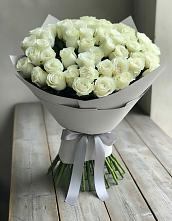 Букет 35 Белых роз в Чернышковский