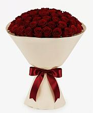 Букет 101 Бордовая роза Блэк Бакарра в Чернышковский