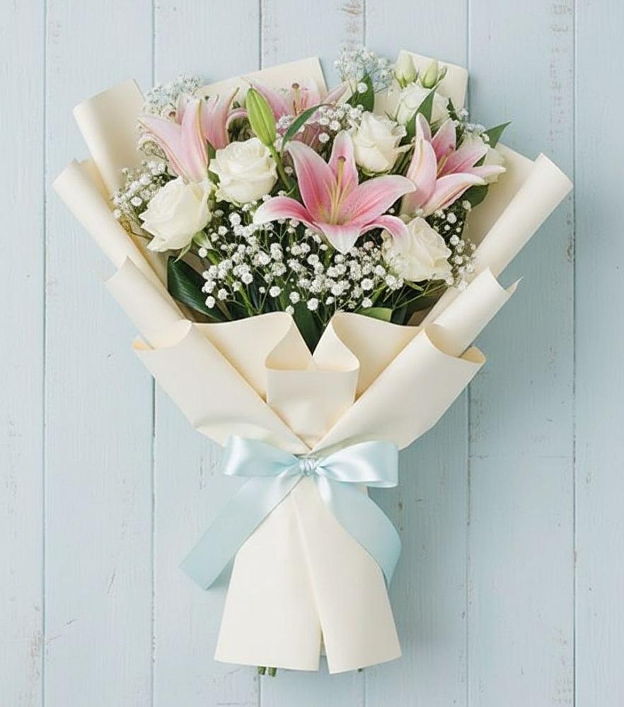 Букет цветов из: Лилии в Чернышковский