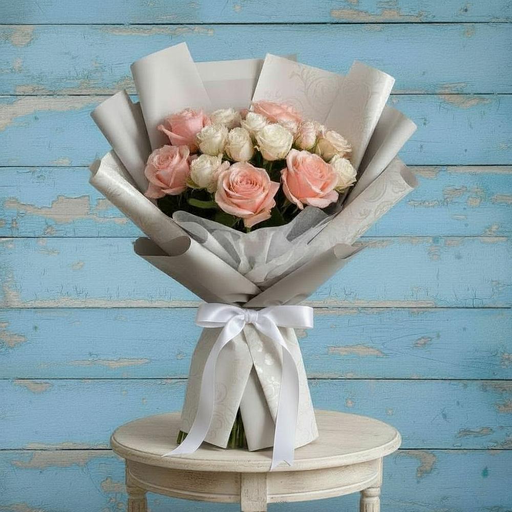 Букет цветов из: Розы в Чернышковский