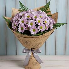 Букет цветов из:  Хризантемы #REPLACE_PRED# Чернышковский