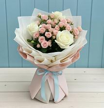 Букет цветов из:  Розы в Чернышковский