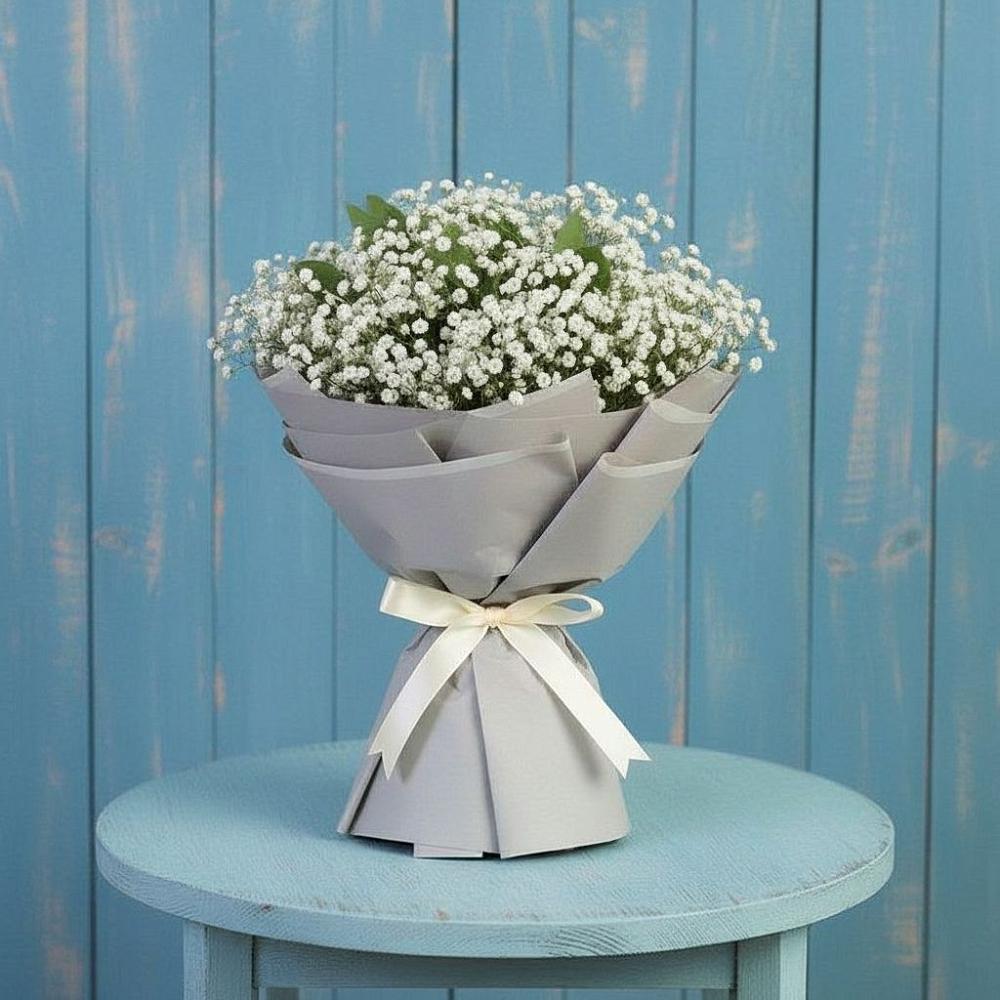 Букет цветов из: Гипсофила в Чернышковский