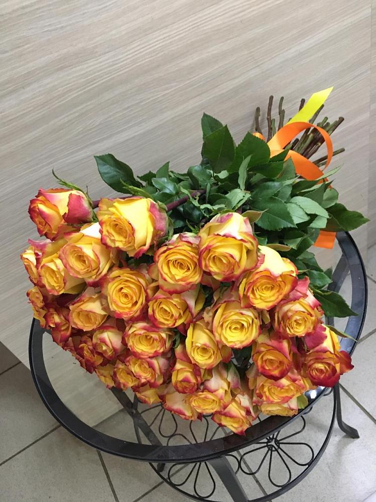 Букет Желтые розы в Чернышковский