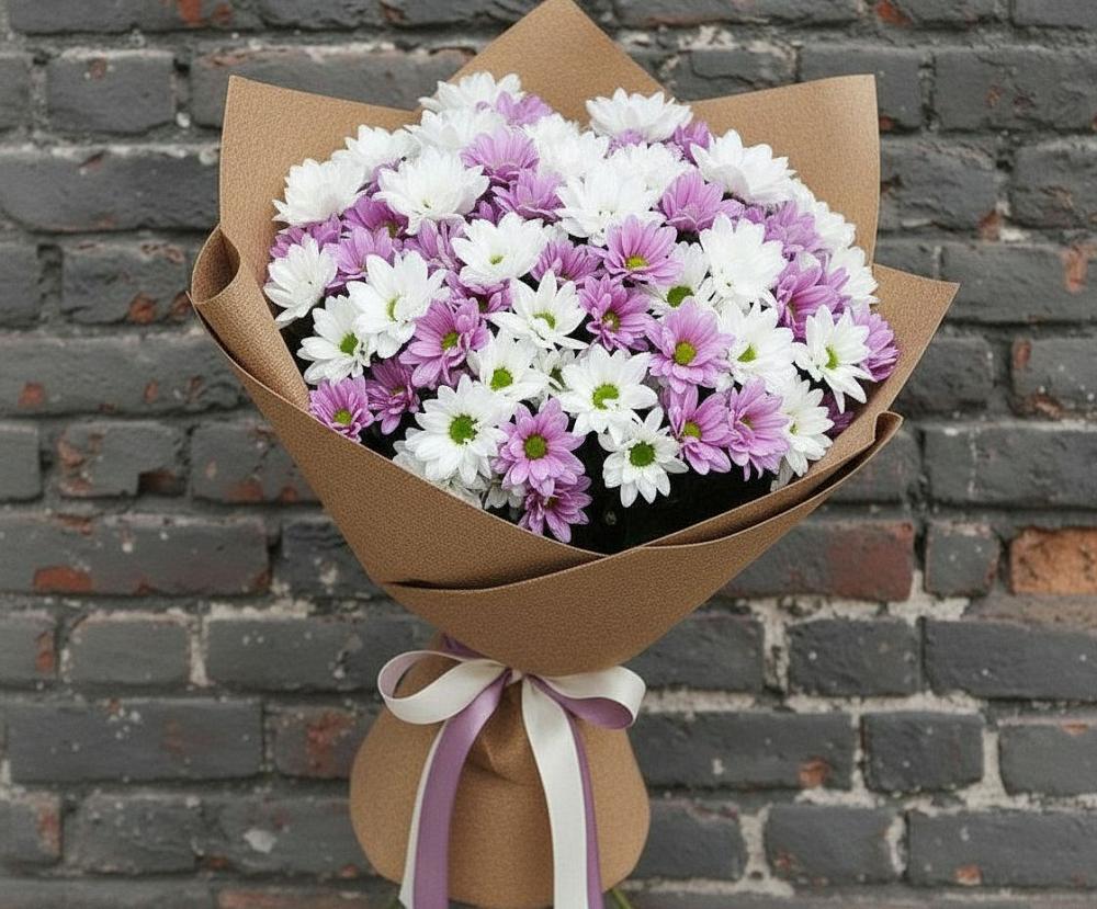 Букет цветов из: Хризантемы в Чернышковский