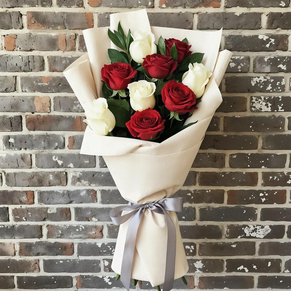 Букет цветов из: Розы в Чернышковский