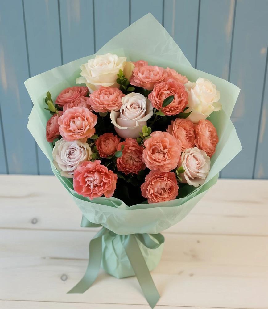 Букет цветов из: Розы в Чернышковский