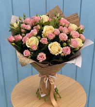 Букет цветов из:  Розы в Чернышковский