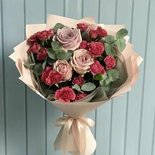 Букет цветов из:  Гвоздики и Розы #REPLACE_PRED# Чернышковский