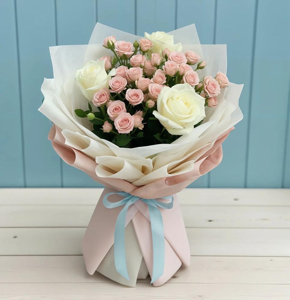 Букет цветов из: Розы в Чернышковский